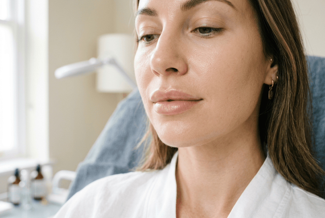 Lippenaugmentation mit Hyaluronsäure
